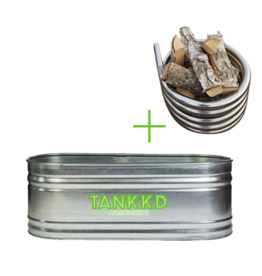 Lauko vonios su kaitinimo spirale Tankkd Green Label